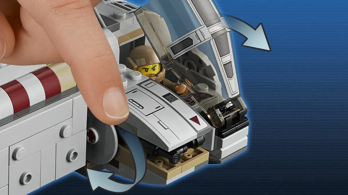 LEGO Star Wars Resistance Troop Transporter 75140 - 646 Stukken