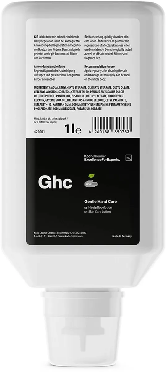 Koch Chemie Gentle Hand Care Handcrème 1L