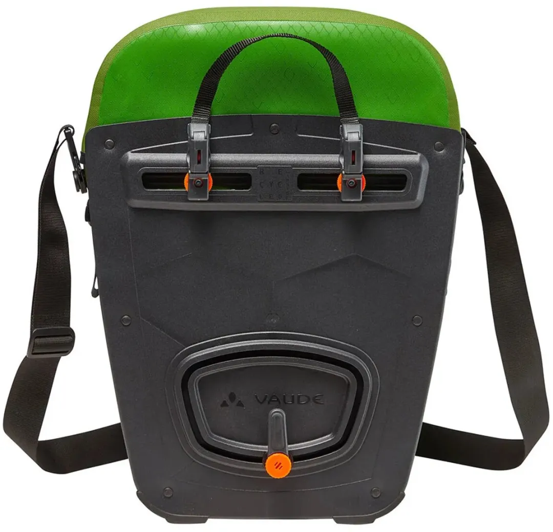 VAUDE / Aqua Back Pro / Fietstas / Dubbele fietstas / Unisex / parrot green / Waterdicht / >90% Recycled materiaal