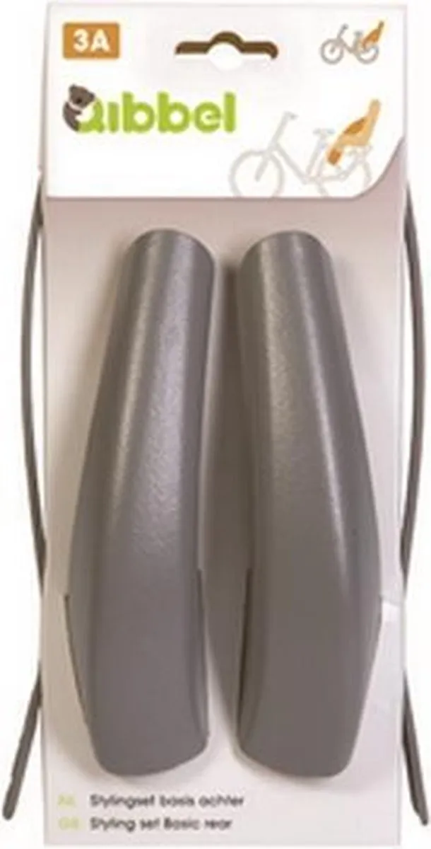 Qibbel Q500 Stylingset Basis Voorzitje - Grijs