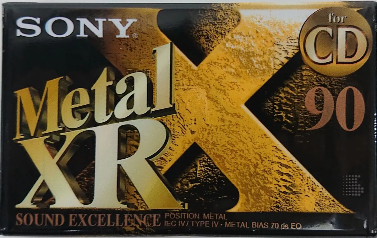 Sony Metal XR90 Type IV Cassettebandje