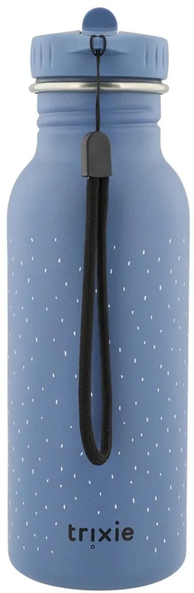 Trixie Mrs. Elephant RVS Waterfles 500ml - Blauw