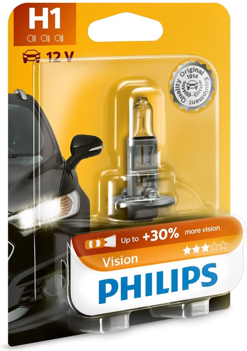 Philips Autolamp H1 55W - Helder