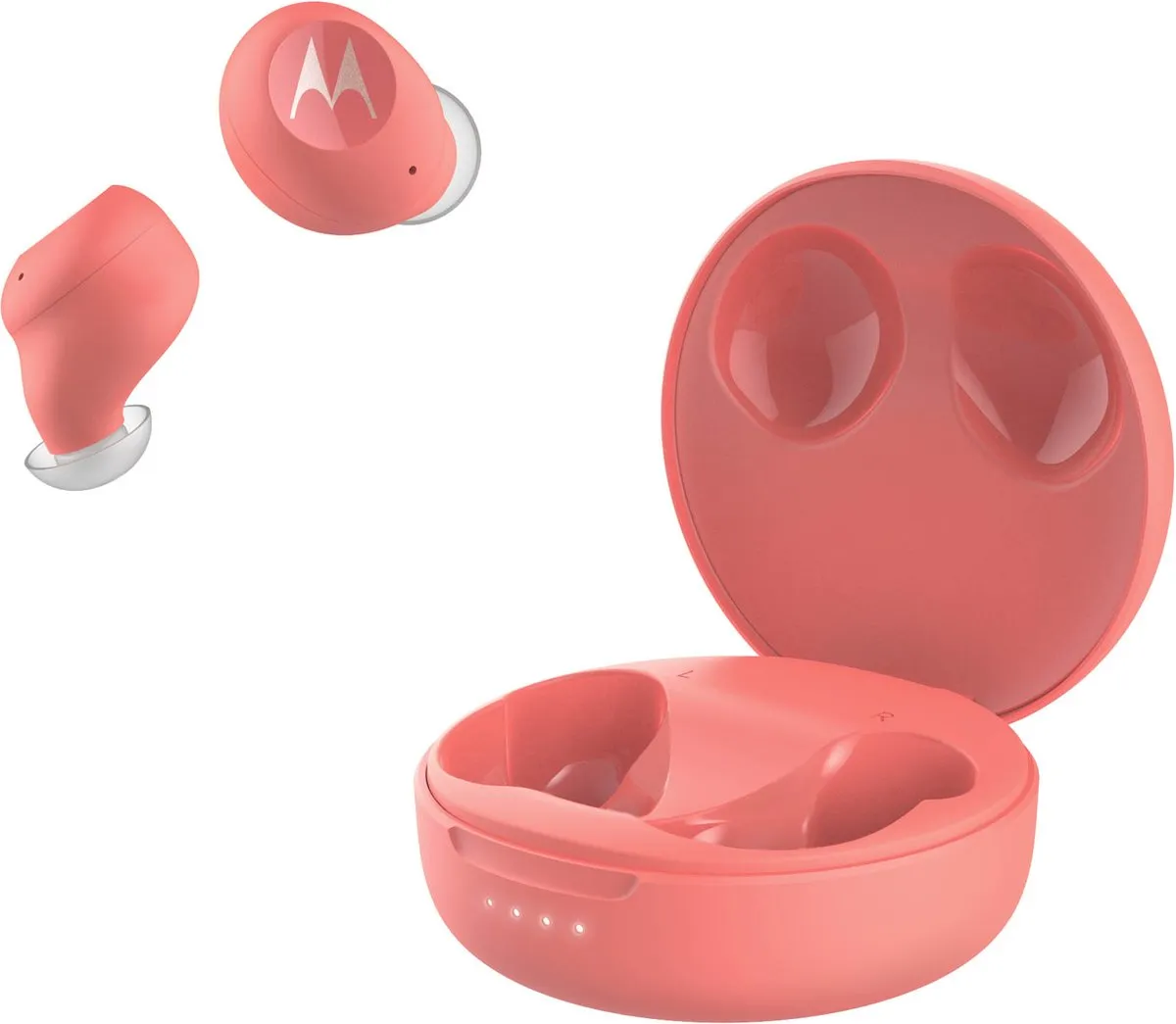 Motorola Vervebuds 250 SH063 Draadloze Oordopjes - Rood - afbeelding 4 van 6