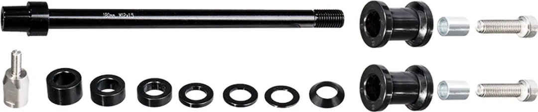 Topeak Journey Steekassen Kit M12 x 1,5 - Zwart