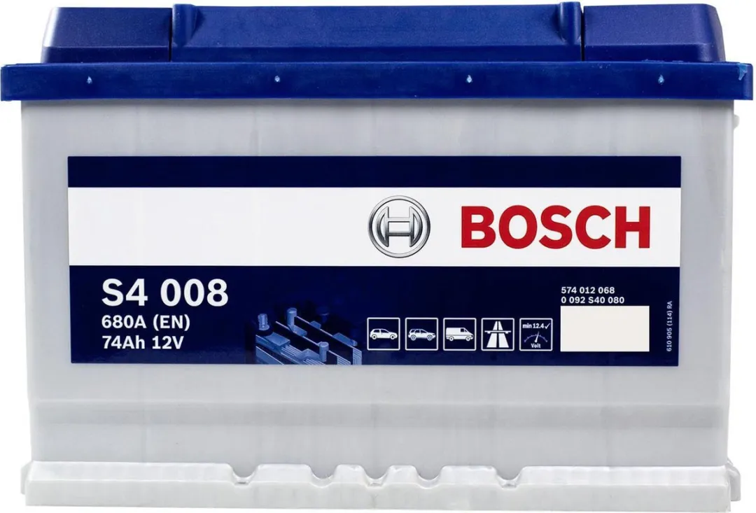 Bosch S4 008 Blue Auto Accu 74Ah 680A