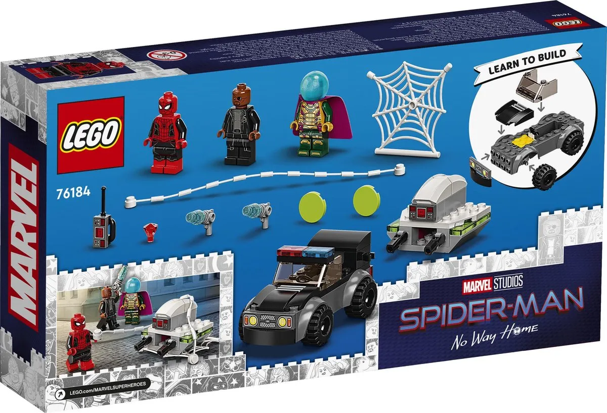 LEGO Marvel Spiderman vs. Mysterio Droneaanval 76184 - 73 Stukken - afbeelding 6 van 6