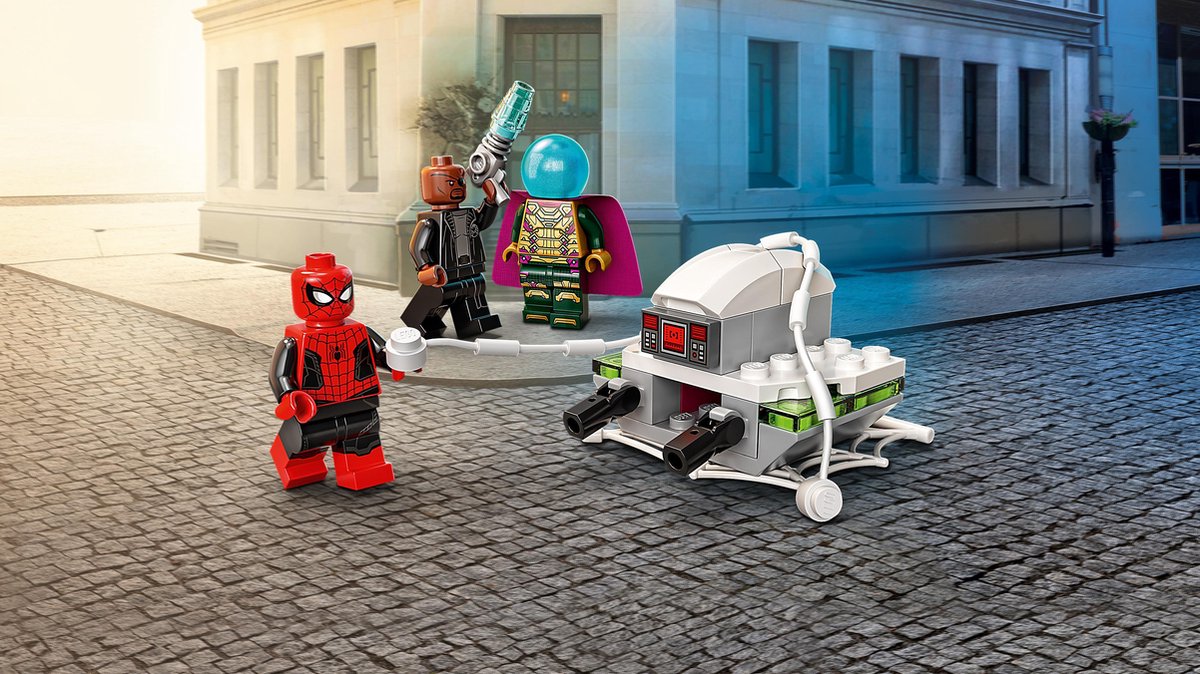 LEGO Marvel Spiderman vs. Mysterio Droneaanval - 76184