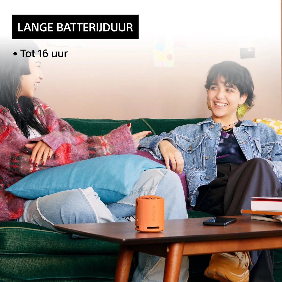 Sony SRS-XB100 Draagbare Bluetooth Speaker - Oranje