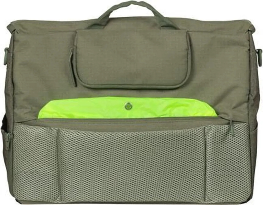 Basil B-Safe Commuter Laptoptas 17L - Olive Green