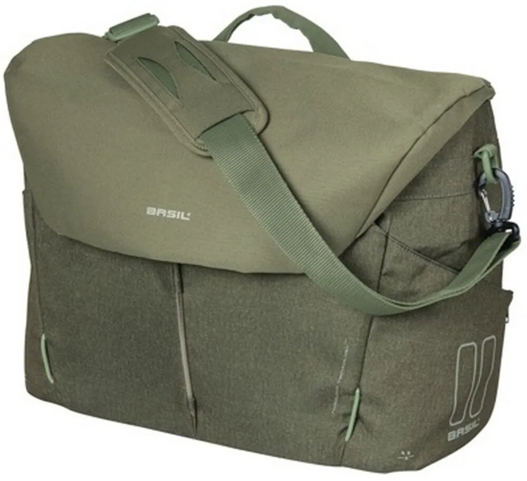 Basil B-Safe Commuter Laptoptas 17L - Olive Green