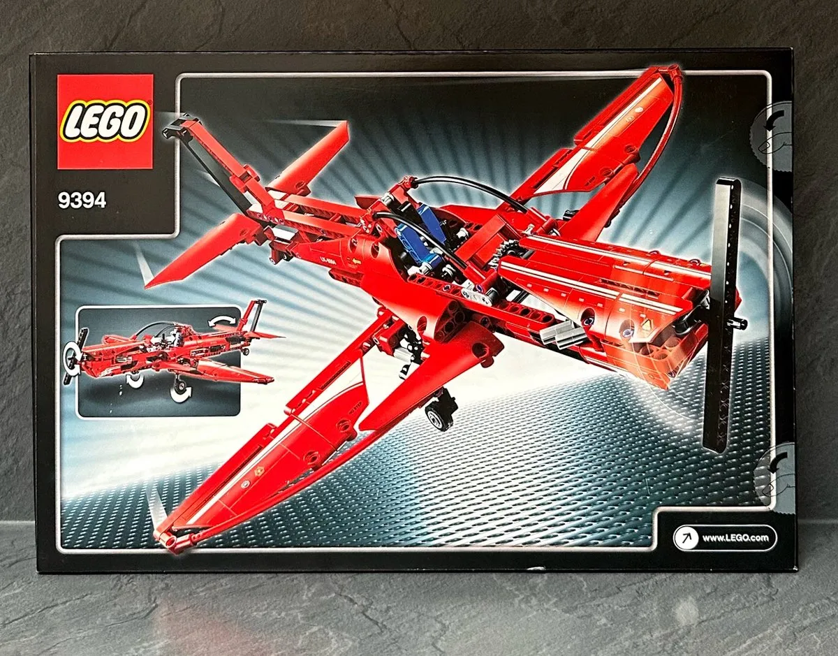 LEGO Technic Straalvliegtuig 9394 - 499 Stukken - Rood