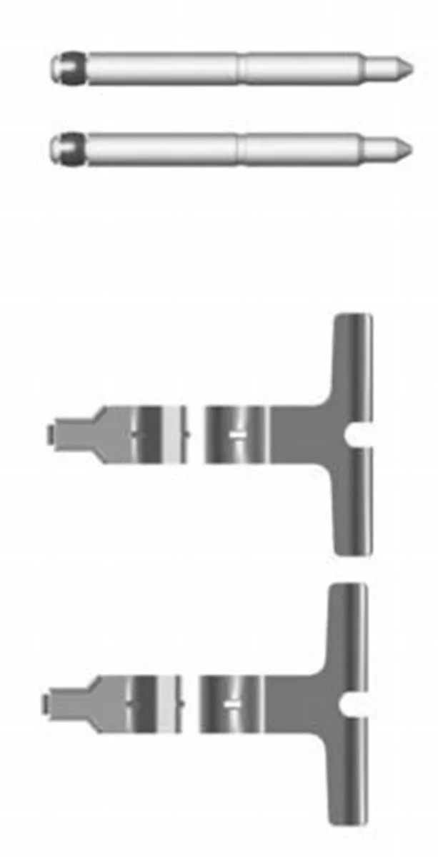Hella Pagid Remblokken Accessoireset Mercedes-Benz S-Klasse Achter