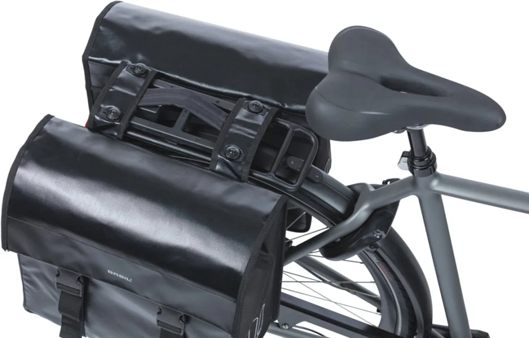 Basil Urban Load Fietstas MIK 48L - Zwart