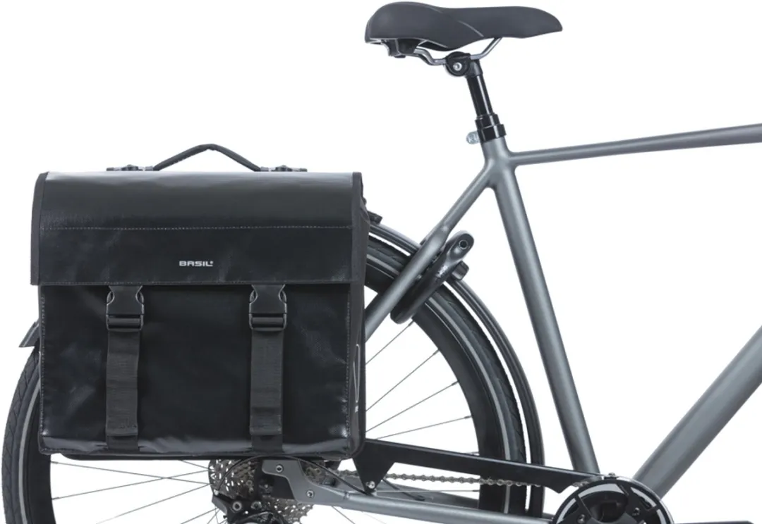Basil Urban Load Fietstas MIK 48L - Zwart