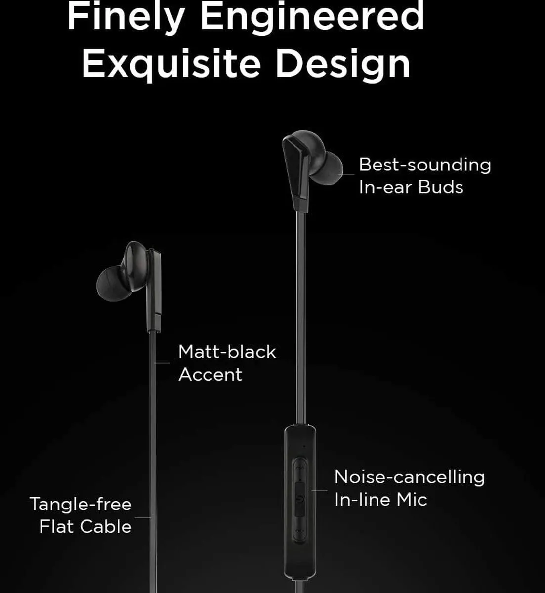 Lenovo HE01 HE10 Draadloze In-Ear Hoofdtelefoon - Rood