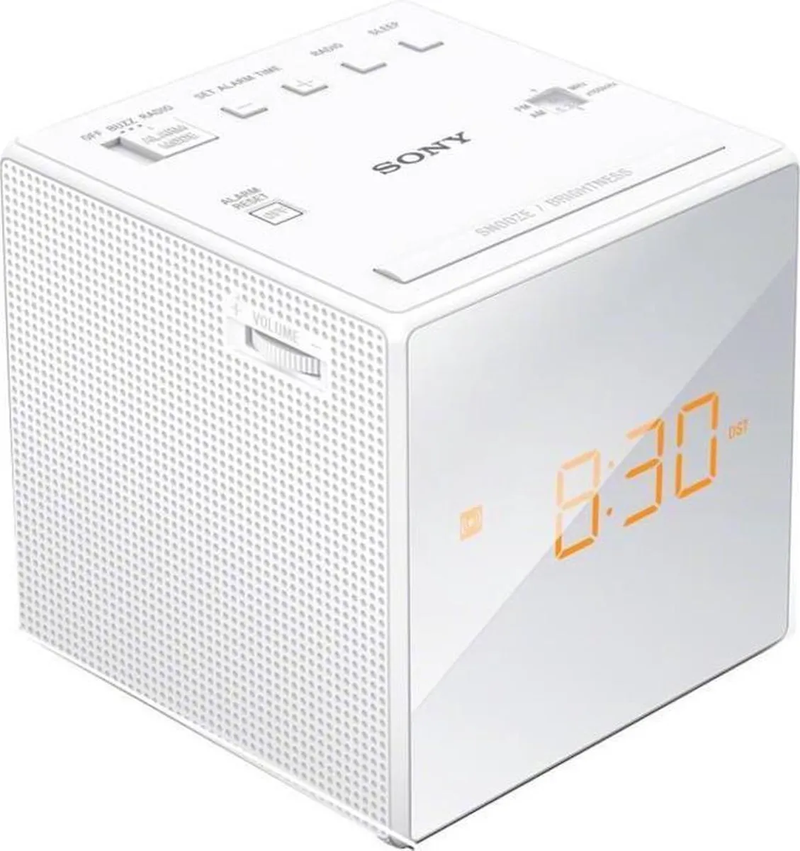 Sony ICF-C1 - Wekkerradio - Wit