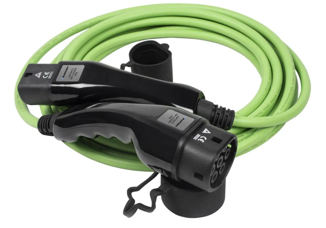 Blaupunkt Laadkabel Elektrische Auto A3p16at2 Groen 8 Meter