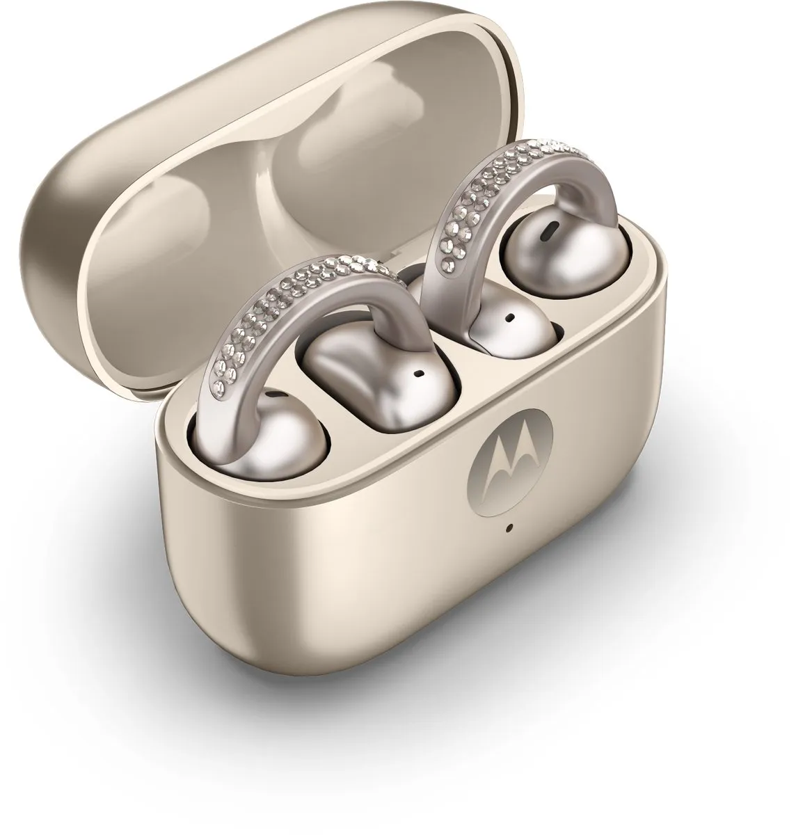 Motorola moto buds loop PG38C07172 - Crystals by Swarovski - Pantone French Oak