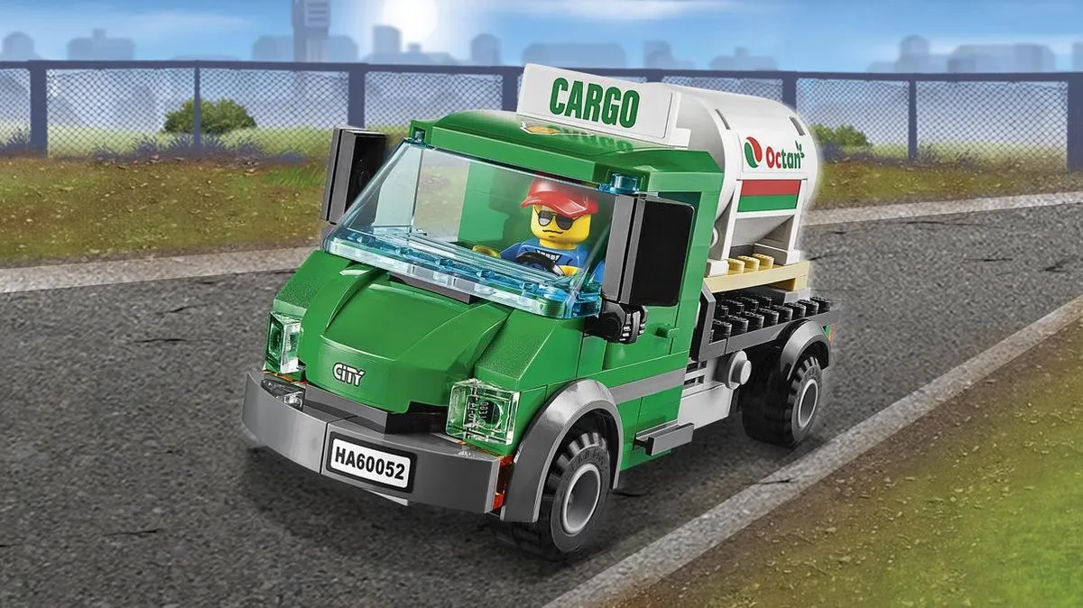LEGO City Vrachttrein 60052 - 888 Stukken - 4 Minifiguren - afbeelding 6 van 6