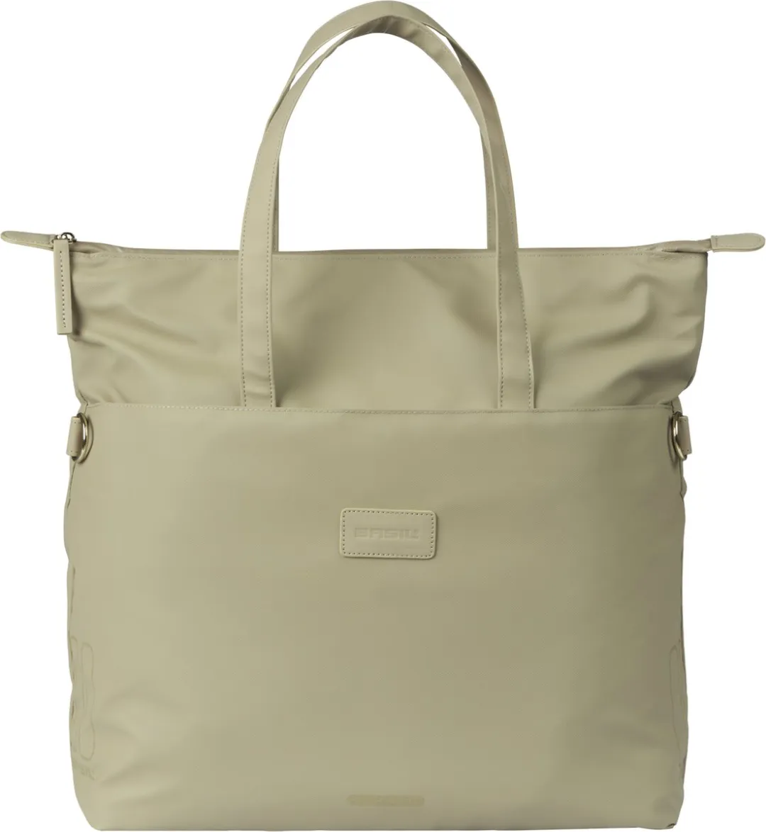 Basil Manhattan Laptop Tas 12L - Taupe - afbeelding 6 van 6