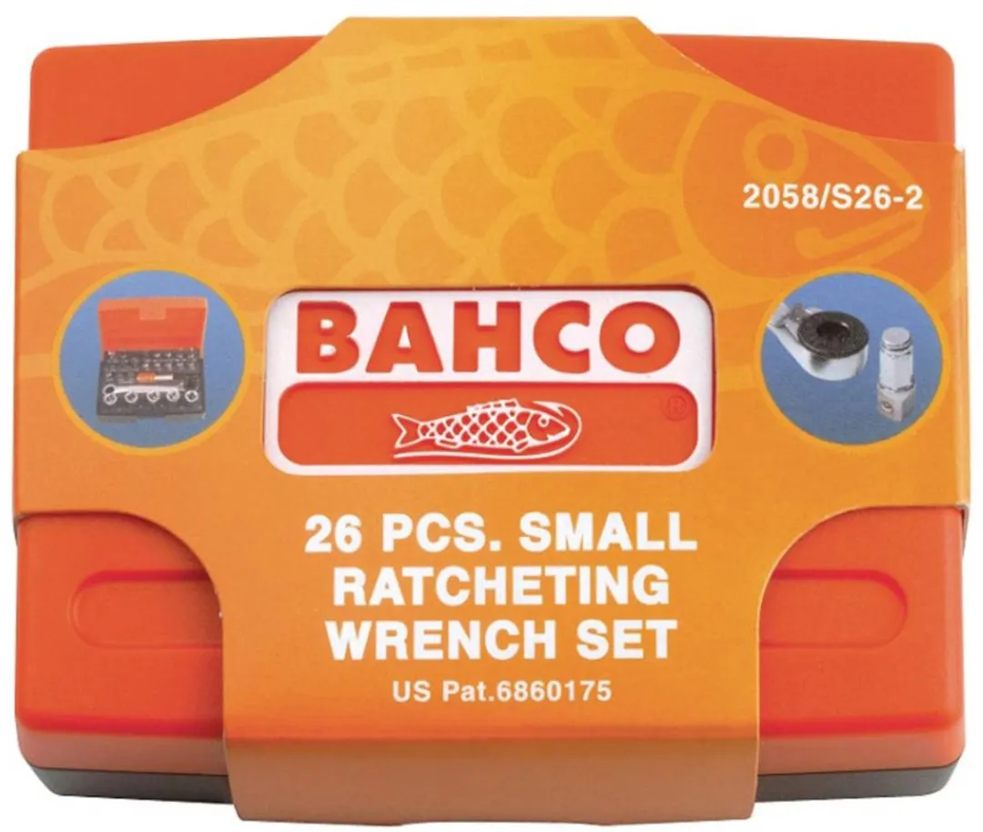 Bahco Doppenset 26-delig 1/4" - 26 Stuks