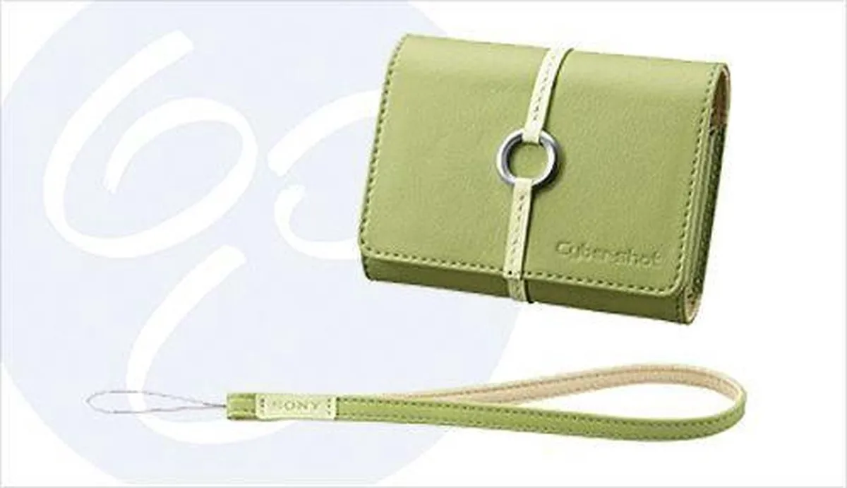 Zachte tas voor Dig Fotocamera - Groen