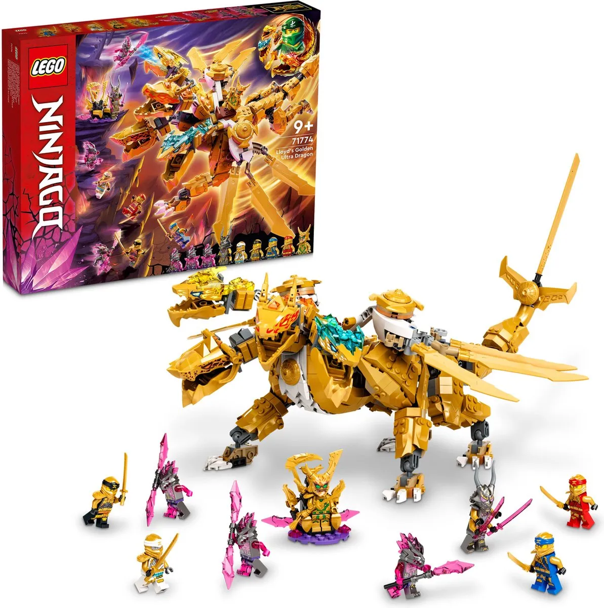 LEGO Ninjago Lloyds Gouden Ultra Draak 71774