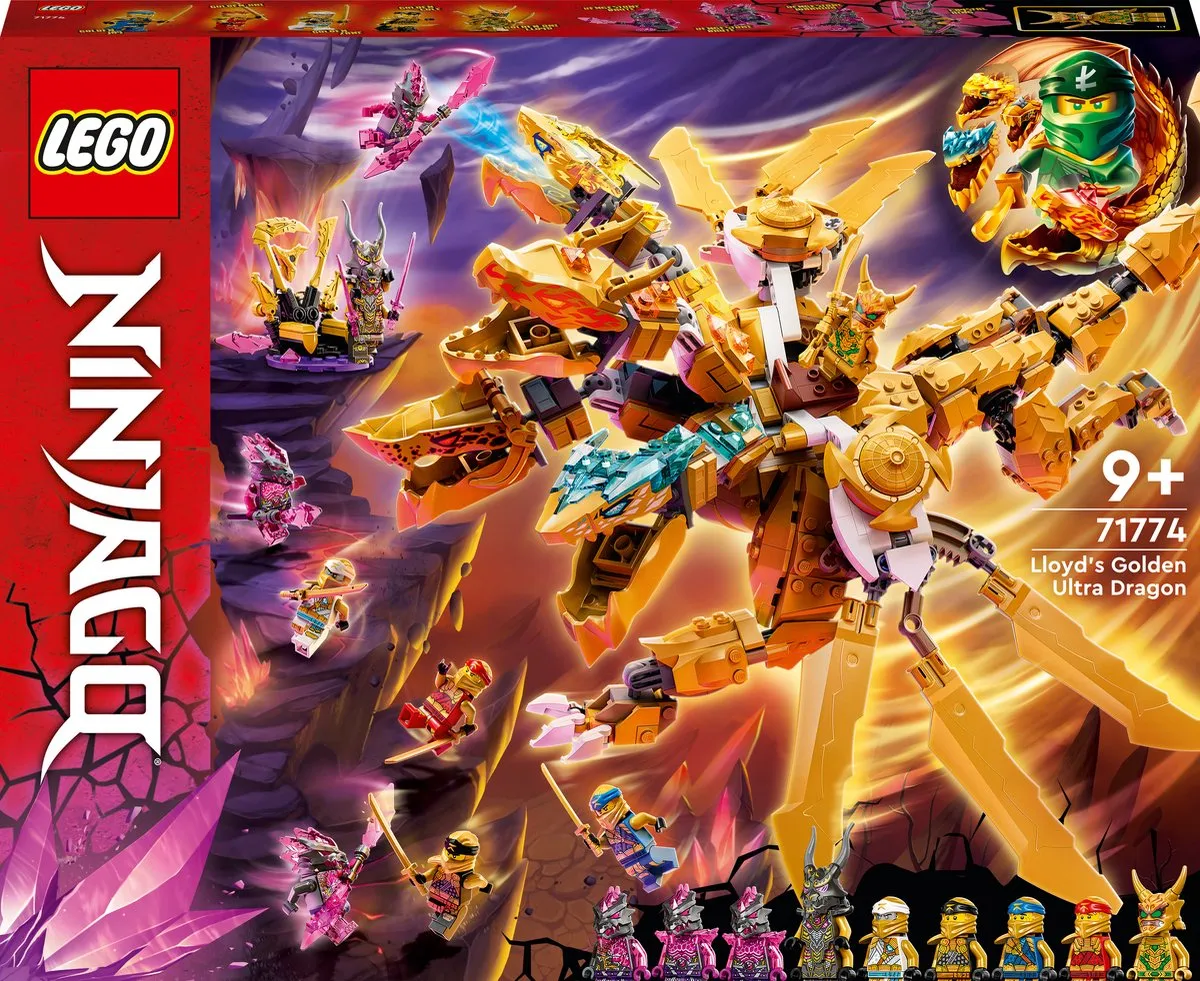 LEGO Ninjago Lloyds Gouden Ultra Draak 71774