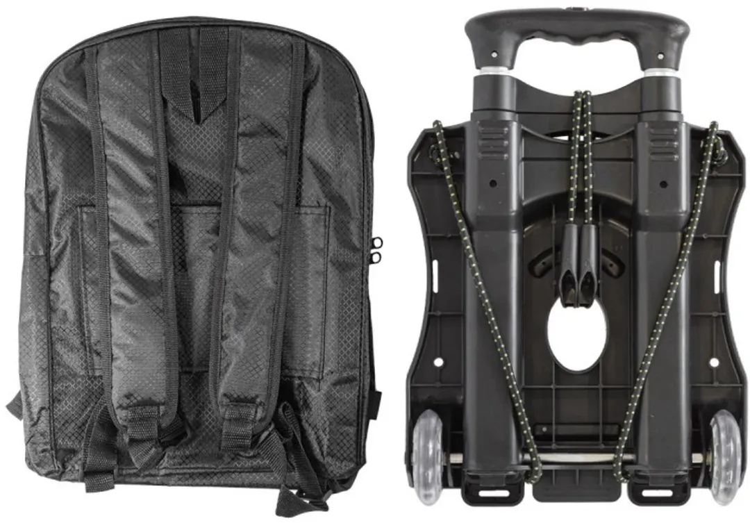 Forsage - Opvouwbare Platformwagen met Tas - 40 kg - Aluminium en Nylon