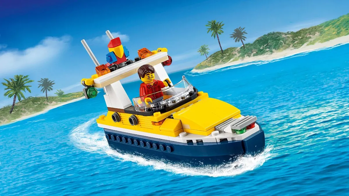 LEGO Creator 31064 Eiland-avonturen - 359 Stukken - Geel
