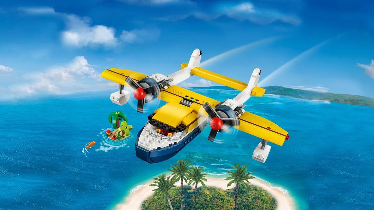 LEGO Creator 31064 Eiland-avonturen - 359 Stukken - Geel