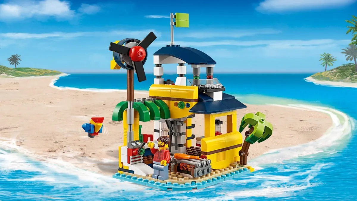 LEGO Creator 31064 Eiland-avonturen - 359 Stukken - Geel