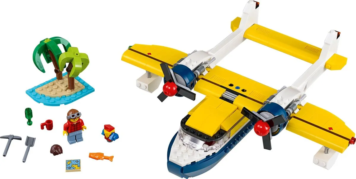 LEGO Creator 31064 Eiland-avonturen - 359 Stukken - Geel