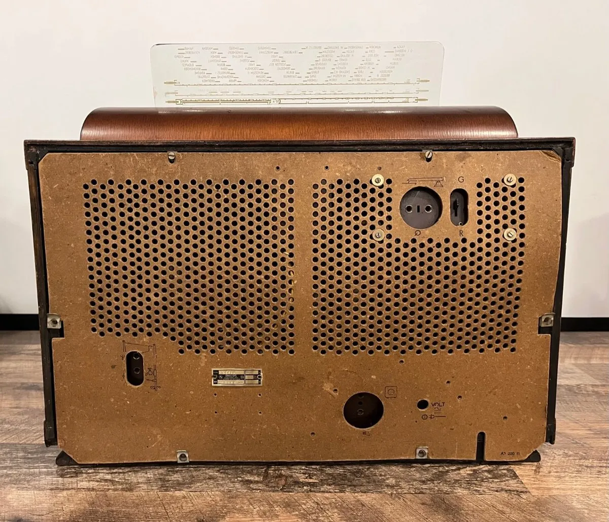 Philips BX680U Vintage Bluetooth Radio - Bruin - afbeelding 3 van 6
