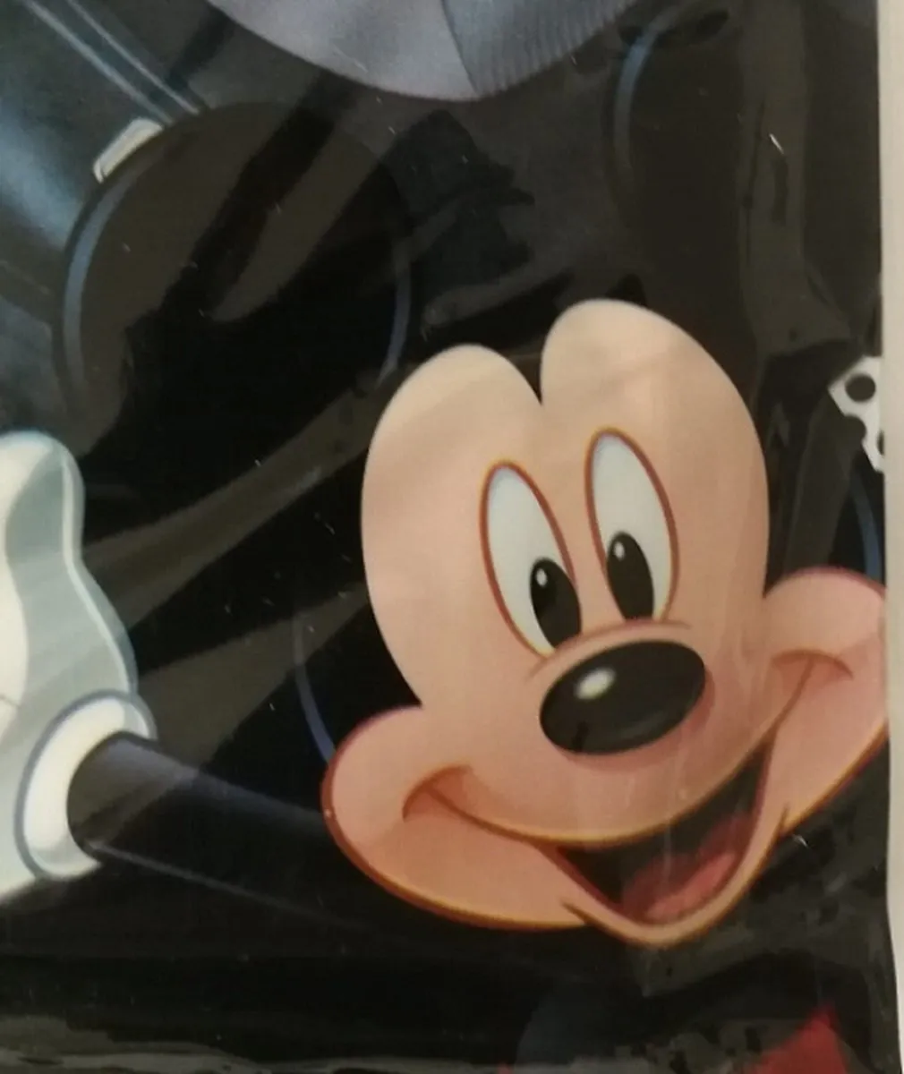 Disney Mickey Mouse Stoelbeschermer - 1 Stuk - Grijs/Rood/Zwart