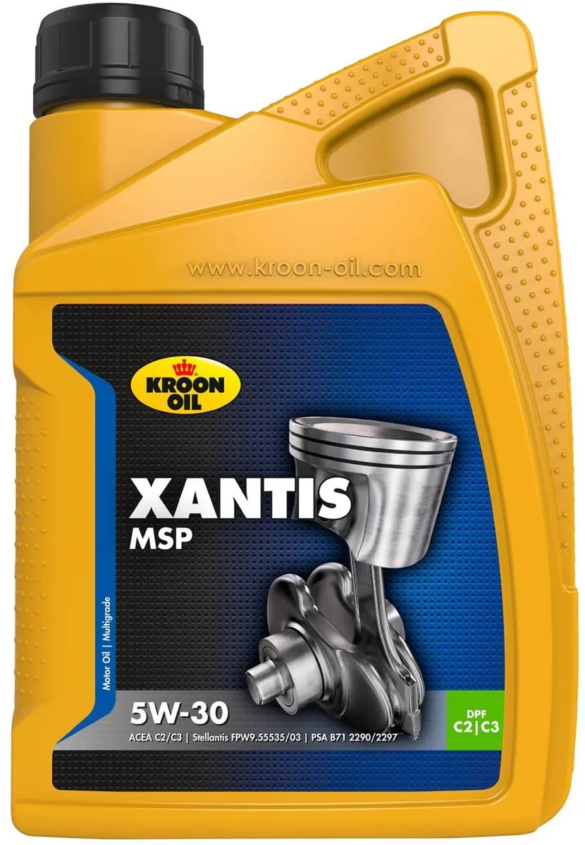 Kroon-Oil Xantis MSP 5W-30 Synthetische Motorolie 1L