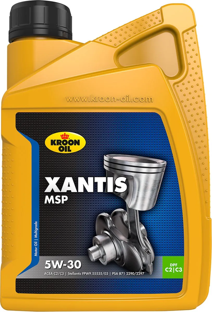 Kroon-Oil Xantis MSP 5W-30 Synthetische Motorolie 1L