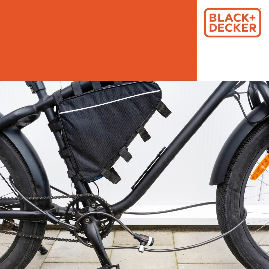 BLACK+DECKER BXCHBL7005 Familie Fietsslot 240cm - Zwart