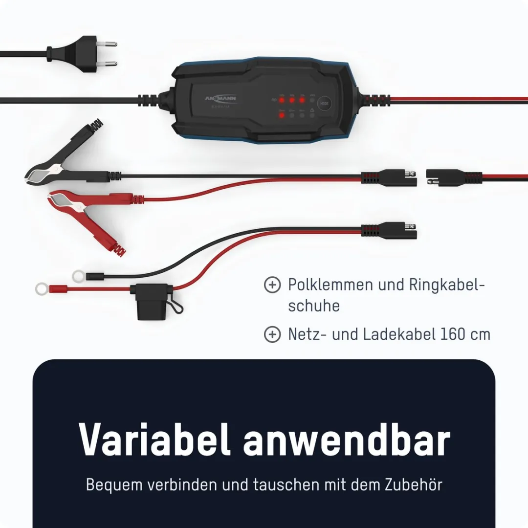 Ansmann Acculader BC 6-12V 2A