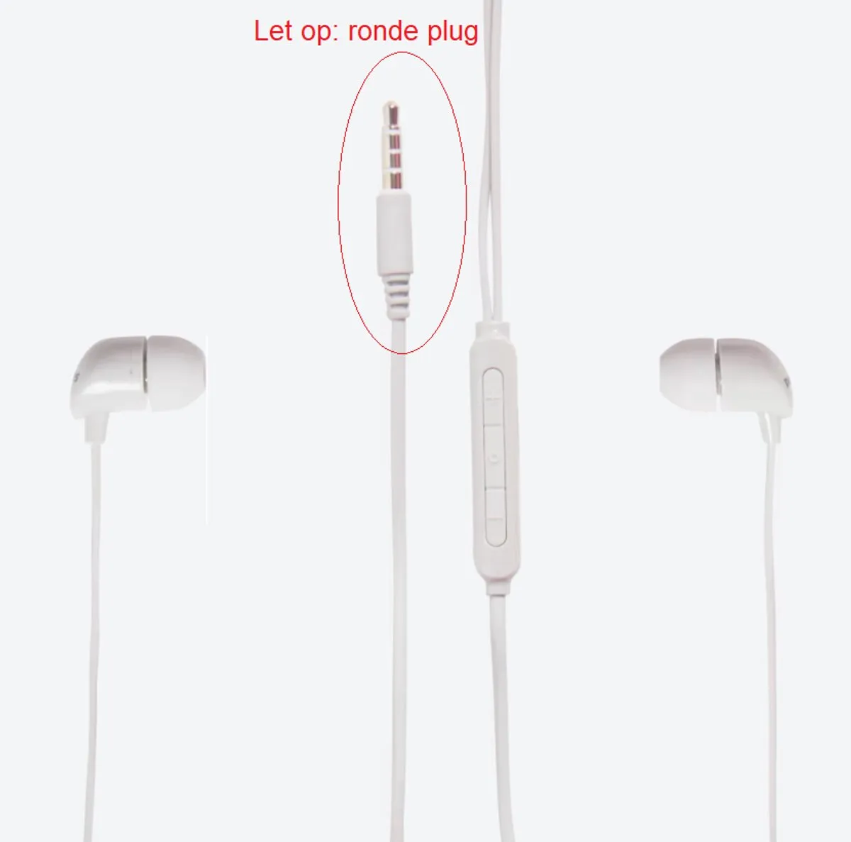 Philips TAE1146 Oordopjes - Bedraad - Met Microfoon - Wit