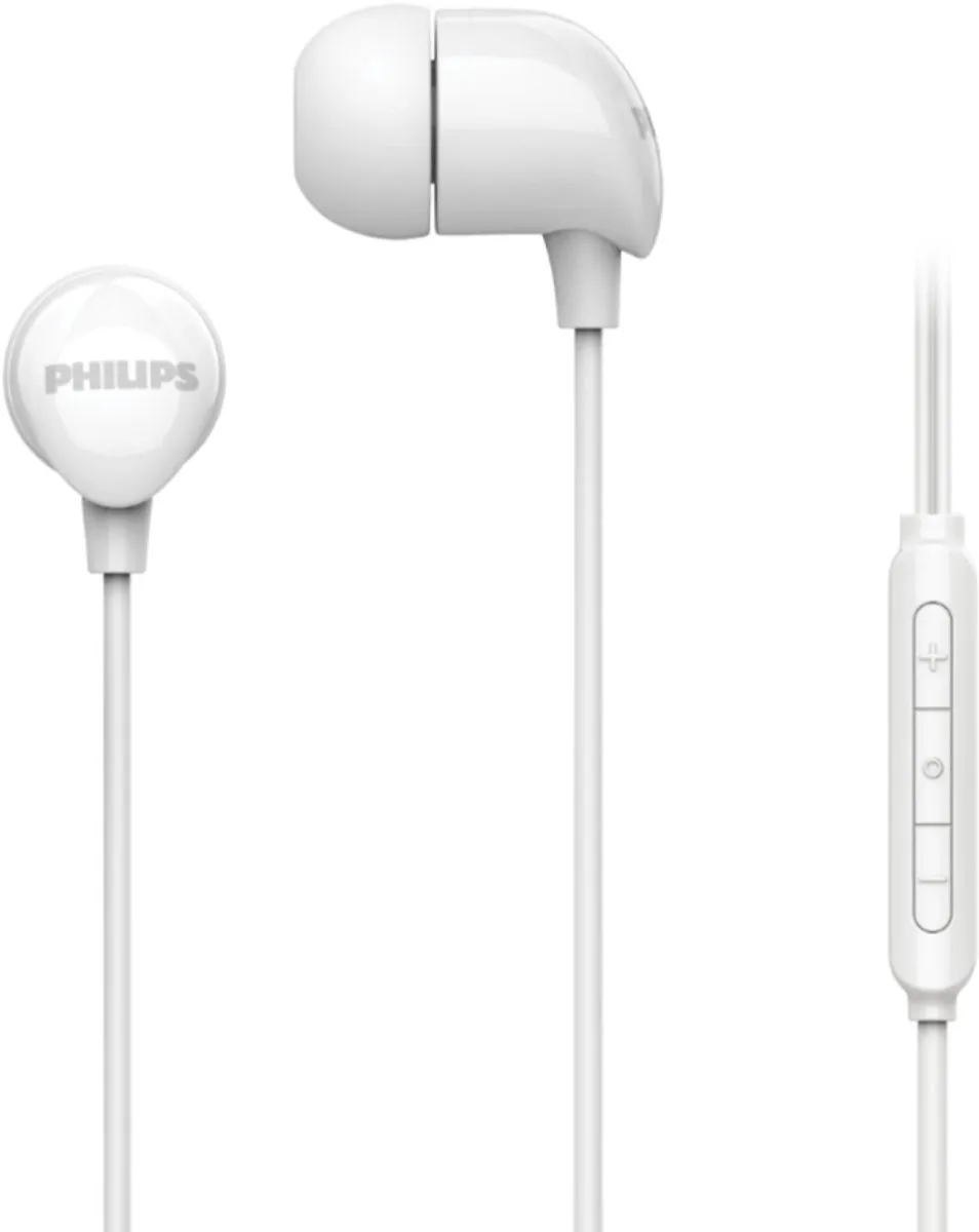 Philips TAE1146 Oordopjes - Bedraad - Met Microfoon - Wit