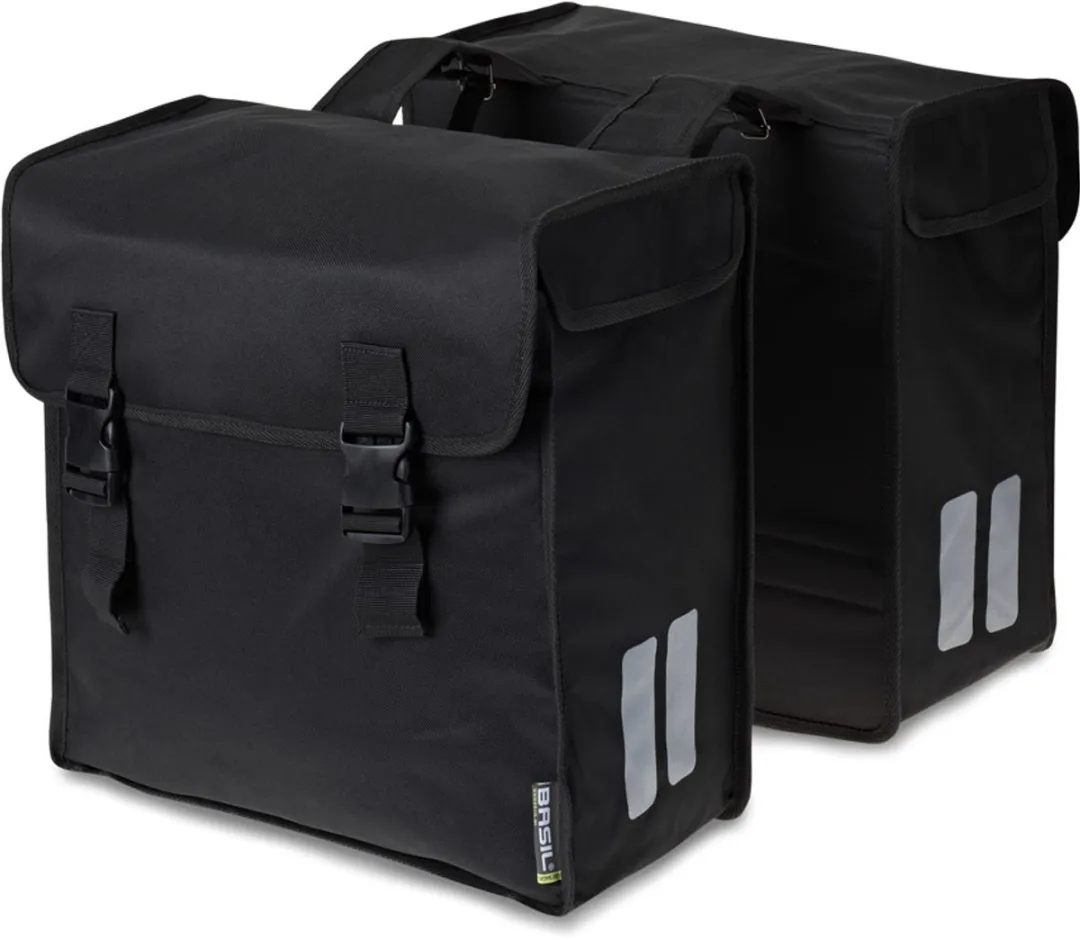 Basil Mara 3XL Dubbele Fietstas - 52L - Zwart