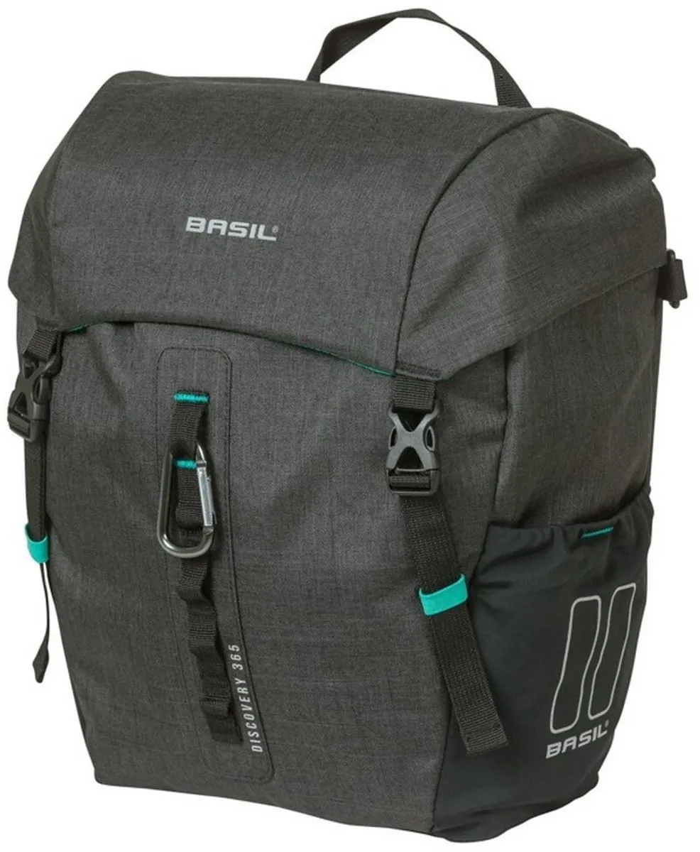 Basil Discovery 365D M Fietstas - 9L - Grijs