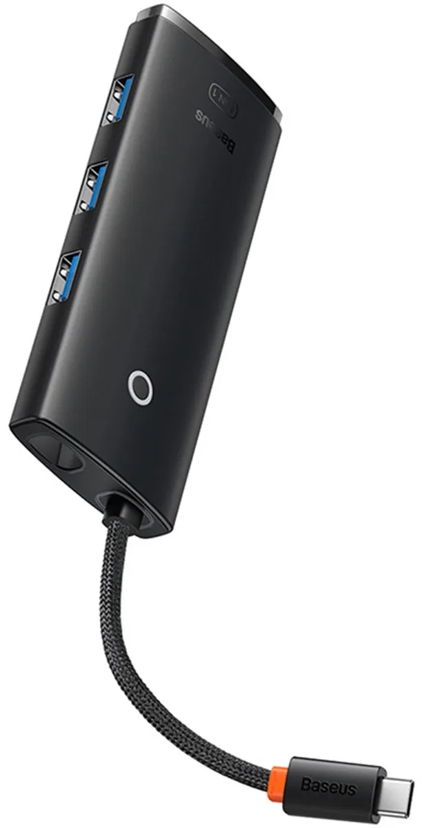 Baseus WKQX080201 Hub - Zwart