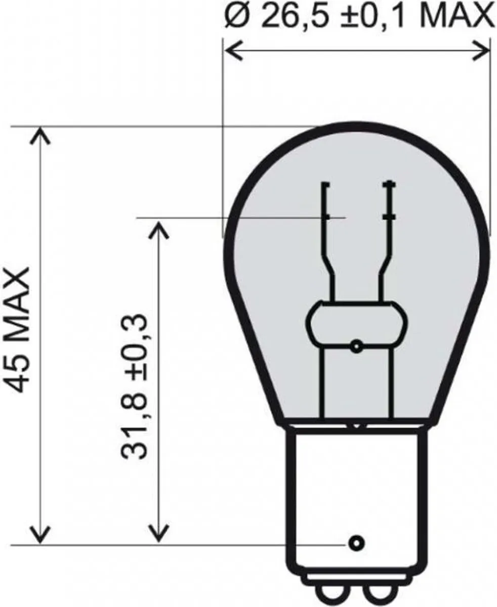 Osram Halogeenlamp Scooter Kymco 250 Grand Dink 2001-2006
