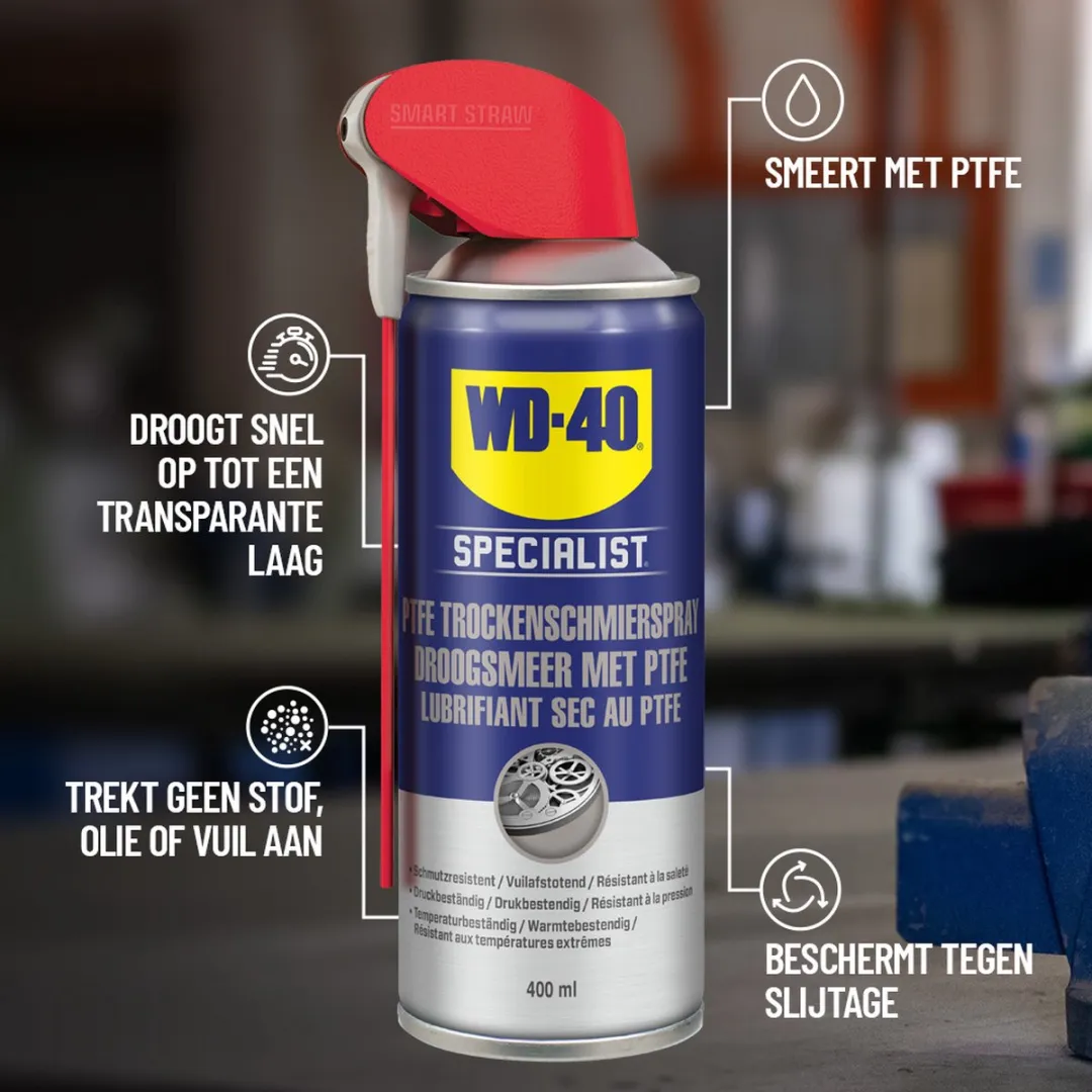 WD-40 Droogsmeerspray 250ml - 31415