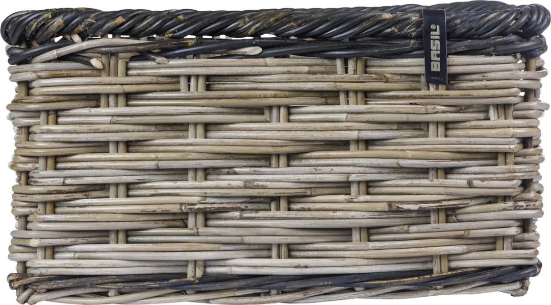 Basil Dijon L Fietsmand - 36x49x27cm Grijs/Zwart