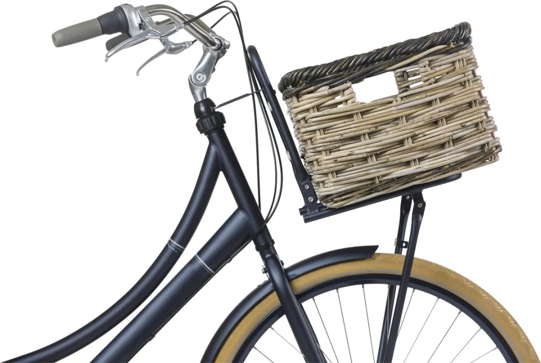 Basil Dijon L Fietsmand - 36x49x27cm Grijs/Zwart - afbeelding 6 van 6