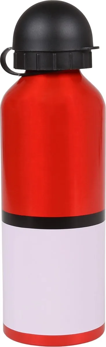 Pokémon Pikachu Aluminium Bidon 500ml - Rood